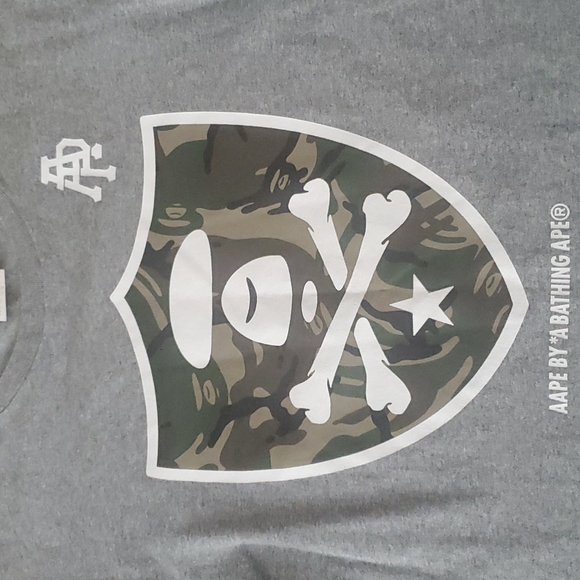 Aape By A Bathing Ape Aape Universe Tee - Mens Medium Tshirt - Picture 3 of 11